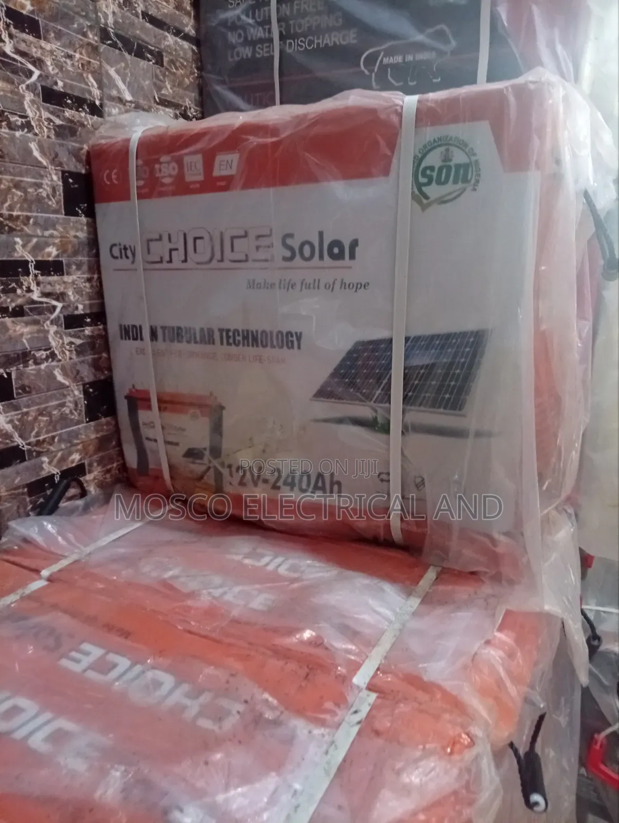 Quality 220ah/12volts Choice Tubular Solar Batteries