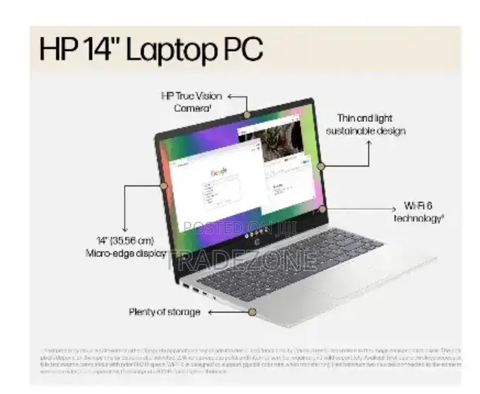 New Laptop HP 8GB Intel Core Ultra 7 SSD 512GB