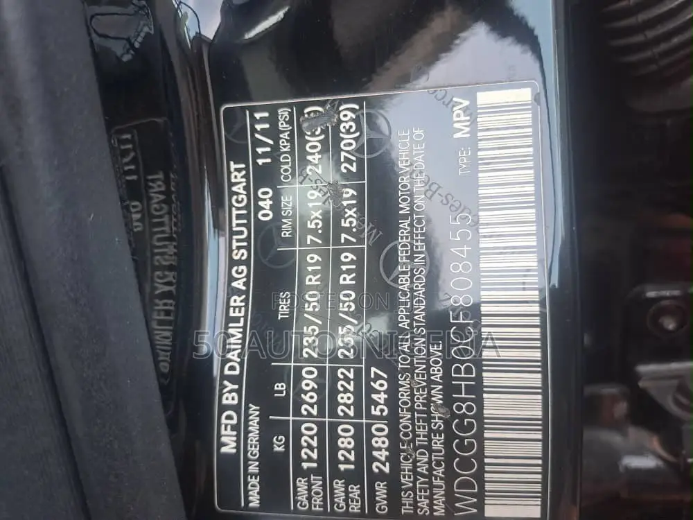 Mercedes-Benz GLK-Class 350 4MATIC 2012 Black