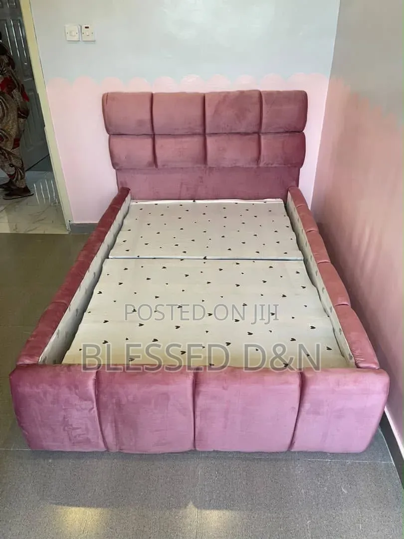 High Quality Ladies Pink Bed Frame