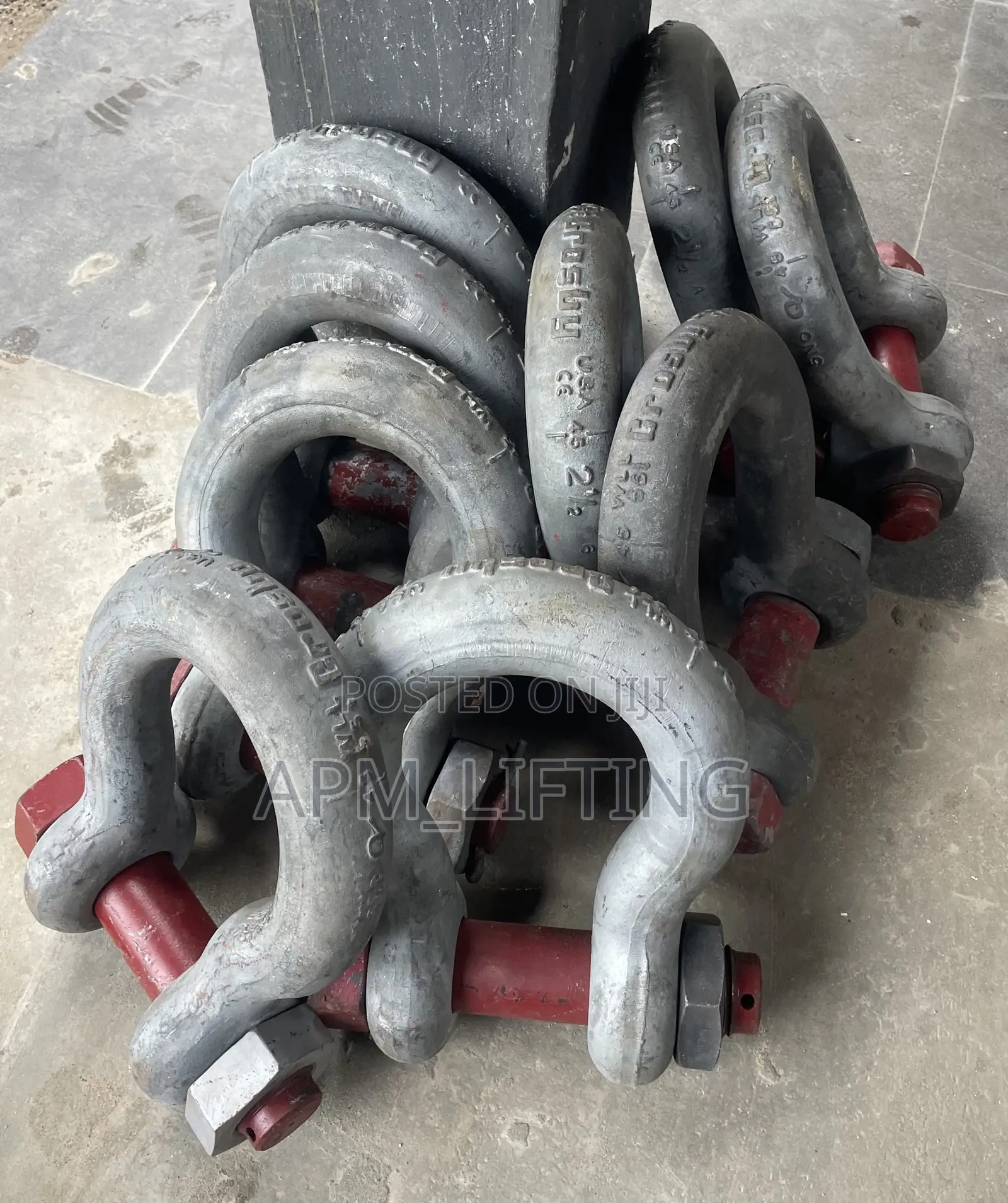 55Ton Crosby Shackles 2-1/2” in Inches Avai