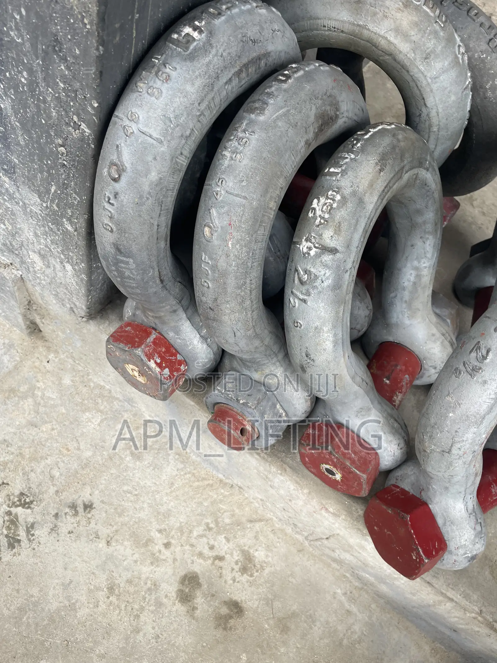 55Ton Crosby Shackles 2-1/2” in Inches Avai