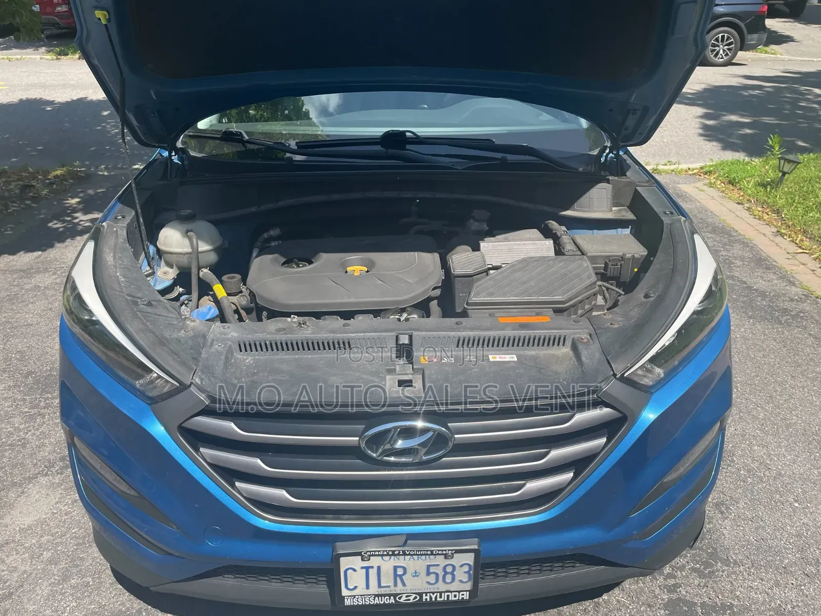 Hyundai Tucson Limited AWD 2017 Blue