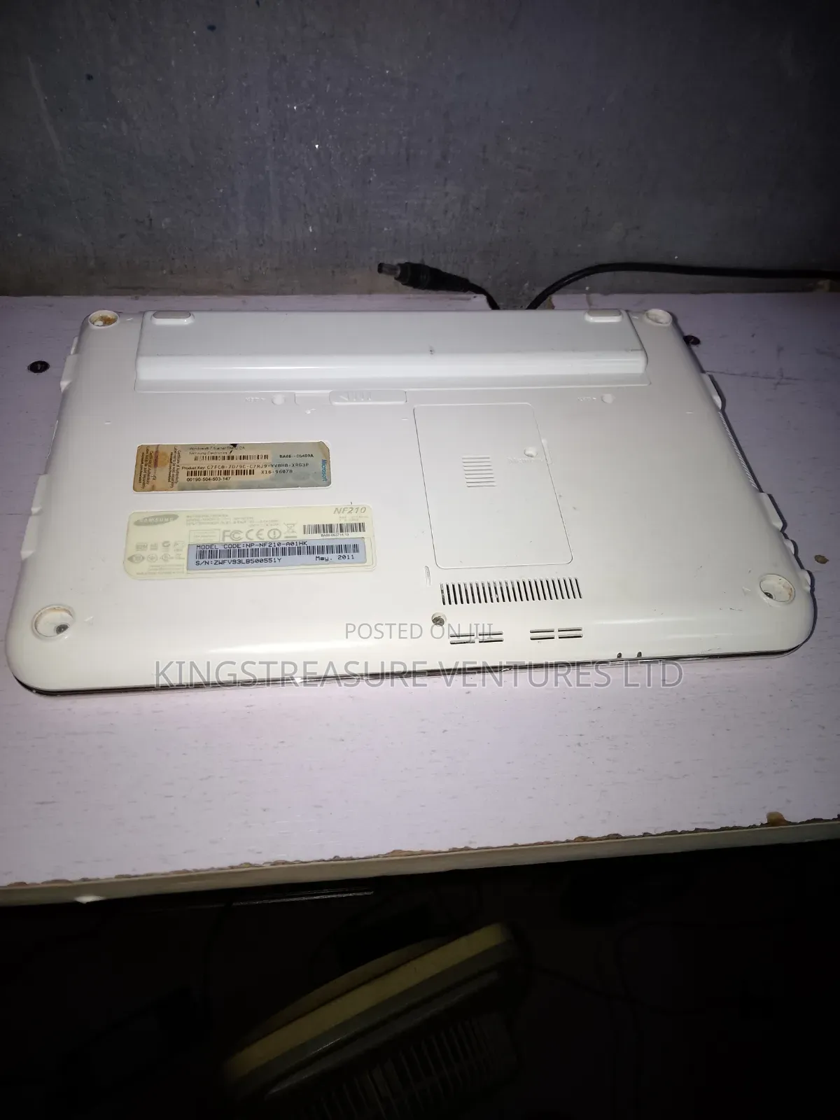 Laptop Samsung N210 2GB Intel HDD 72GB