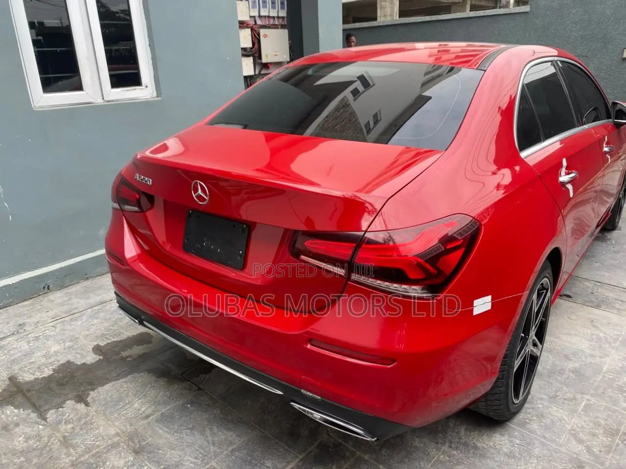Mercedes-Benz A-Class A 220 2019 Red