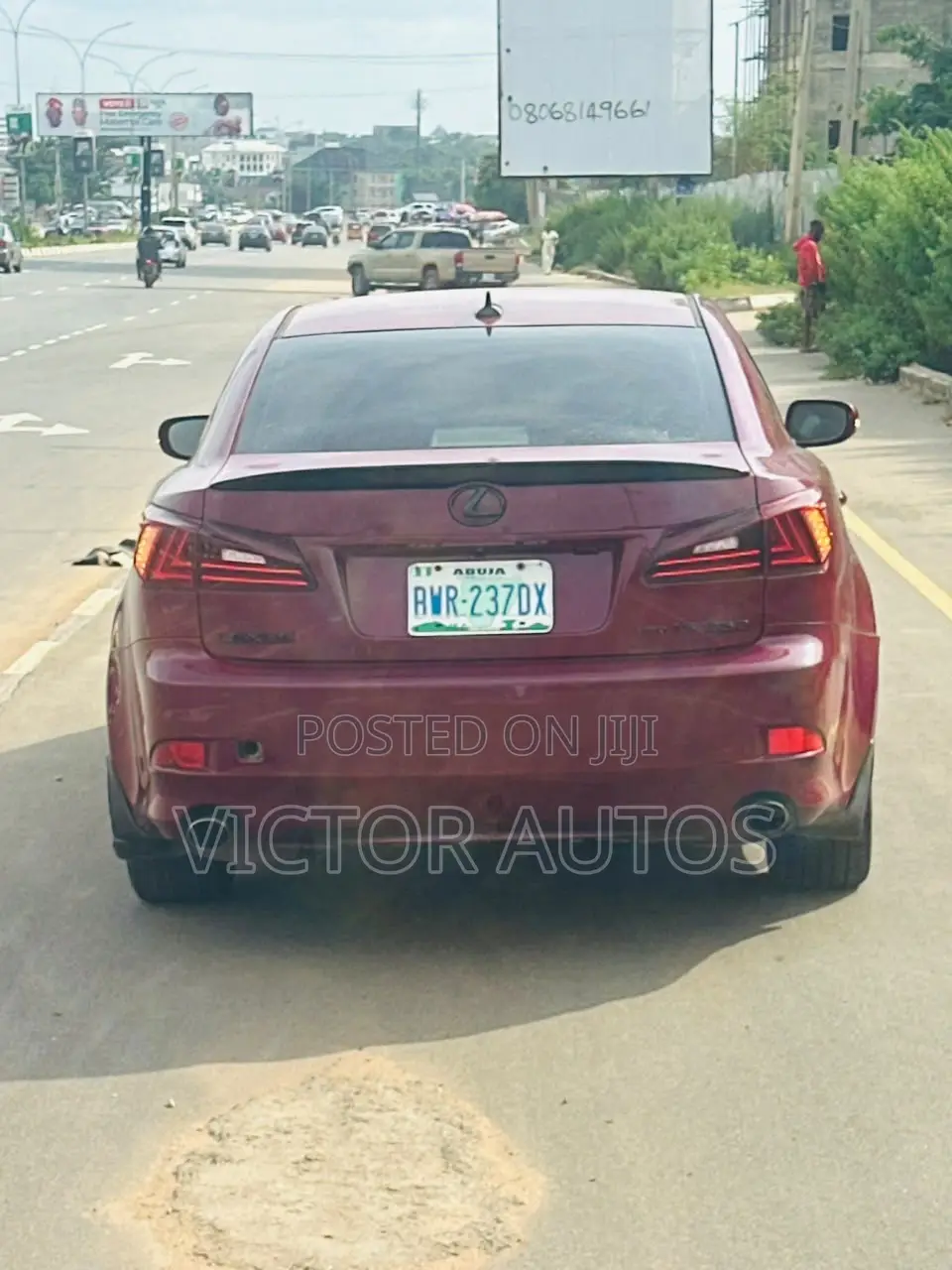 Lexus IS 250 2010 Red