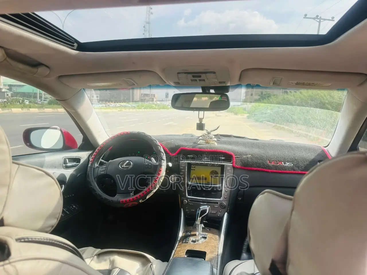 Lexus IS 250 2010 Red