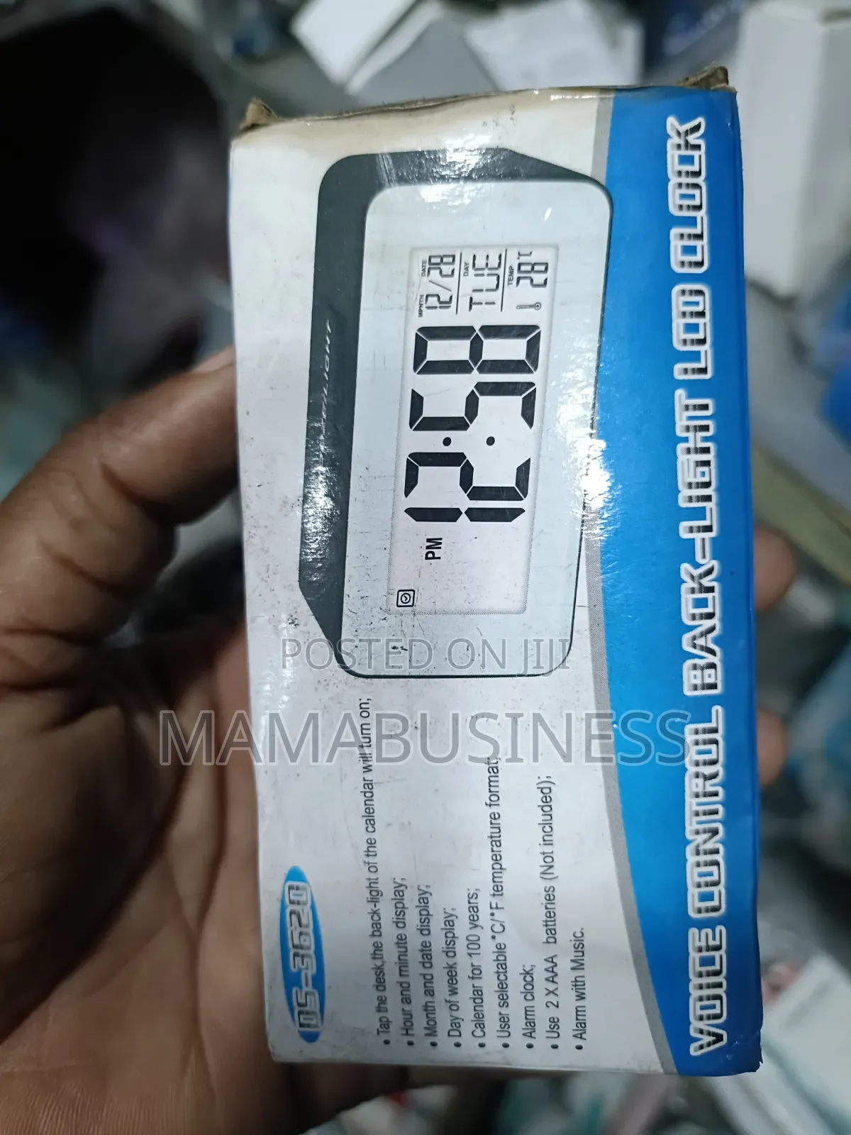 Digital LED Alarm Clocks Student Clocks With Week Snooze The