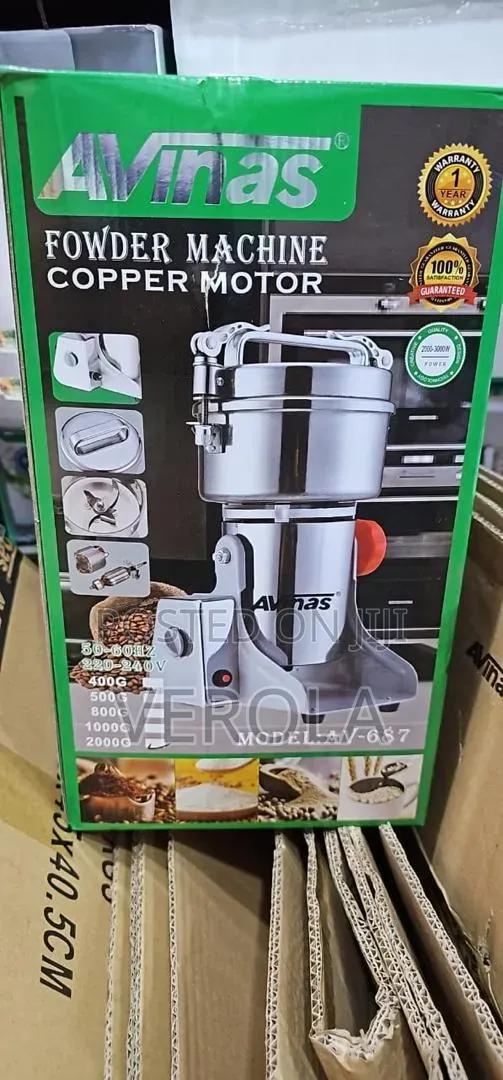 Avinas 2000g Electric Powder Grinding Machine – Copper Motor
