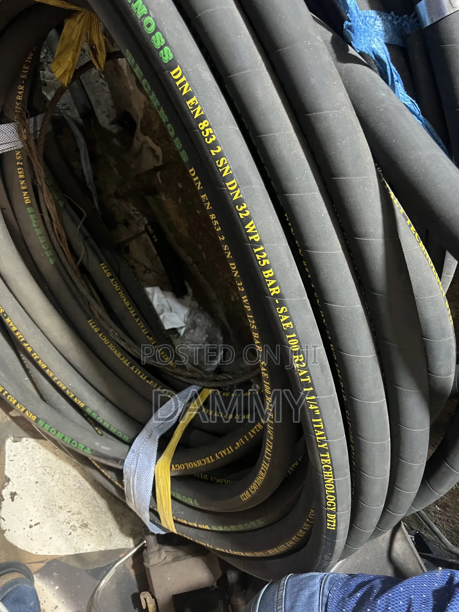 High-Pressure Industrial Hydraulic Hose