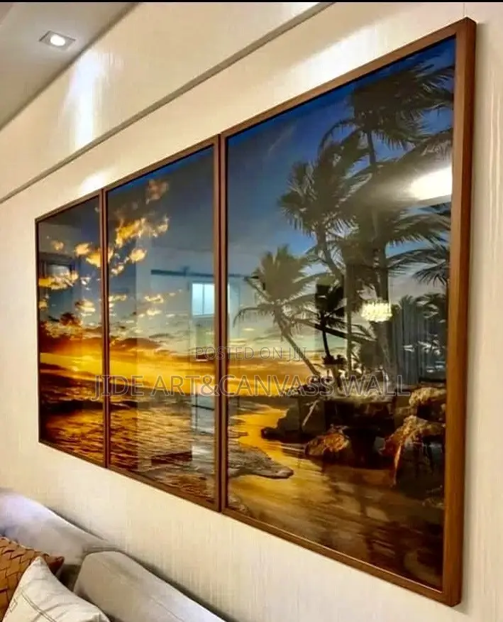 Sea Side View Acrylic Wall Frame