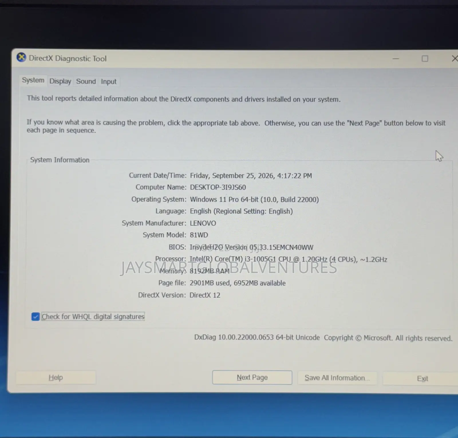 Laptop Lenovo Ideapad 3 8GB Intel Core i3 SSD 128GB