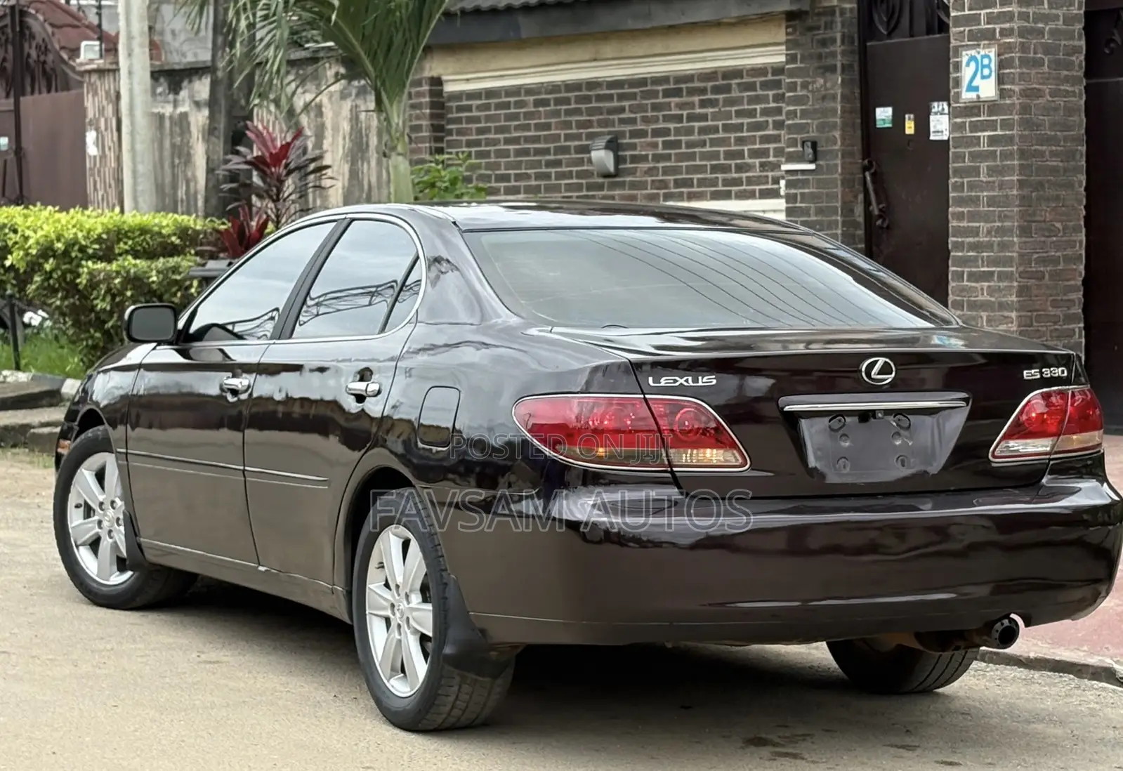 Lexus ES 330 2005 Burgundy