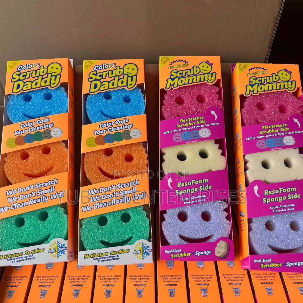 3pcs Scrub Sponge