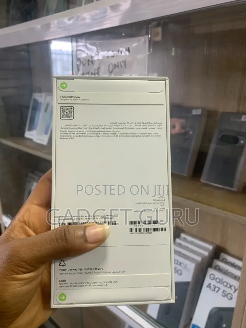 New Apple iPhone 18 Pro Max 512 GB Purple