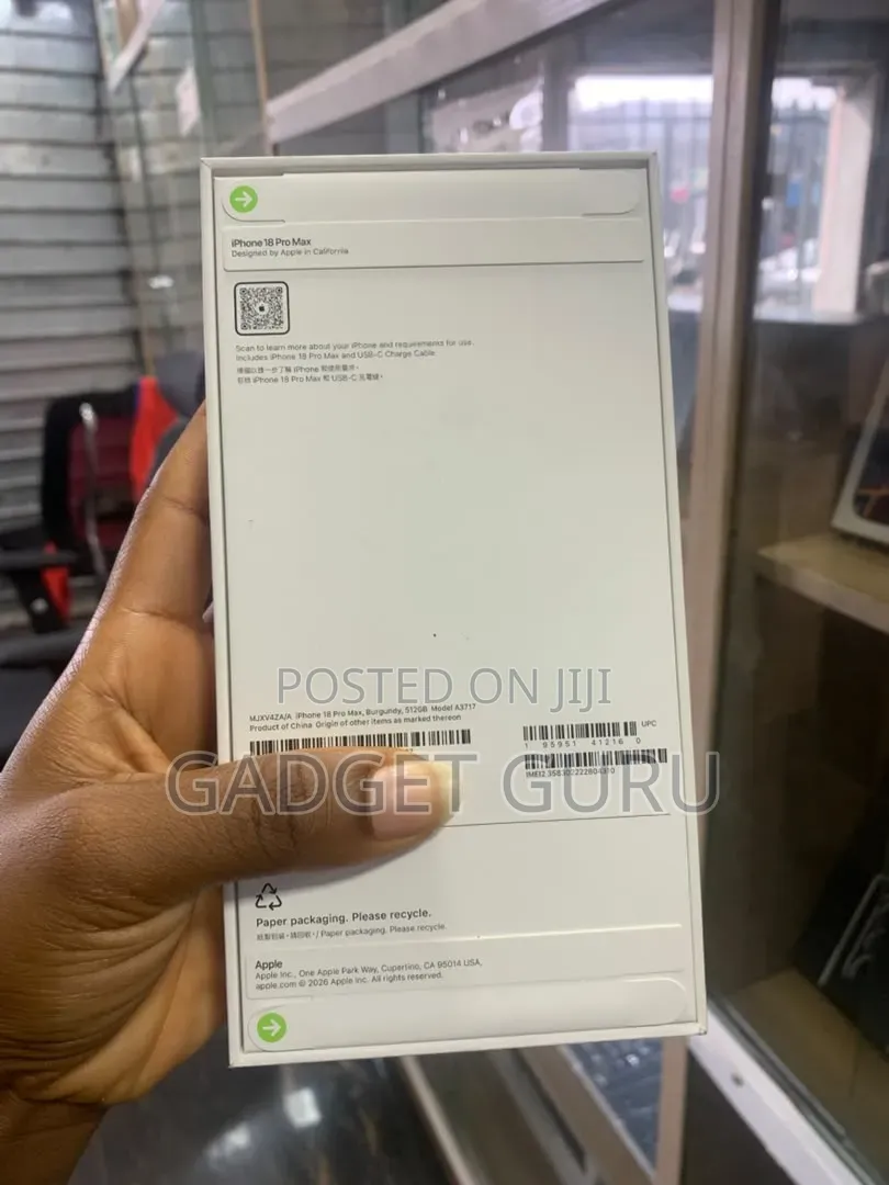 New Apple iPhone 18 Pro Max 512 GB Black