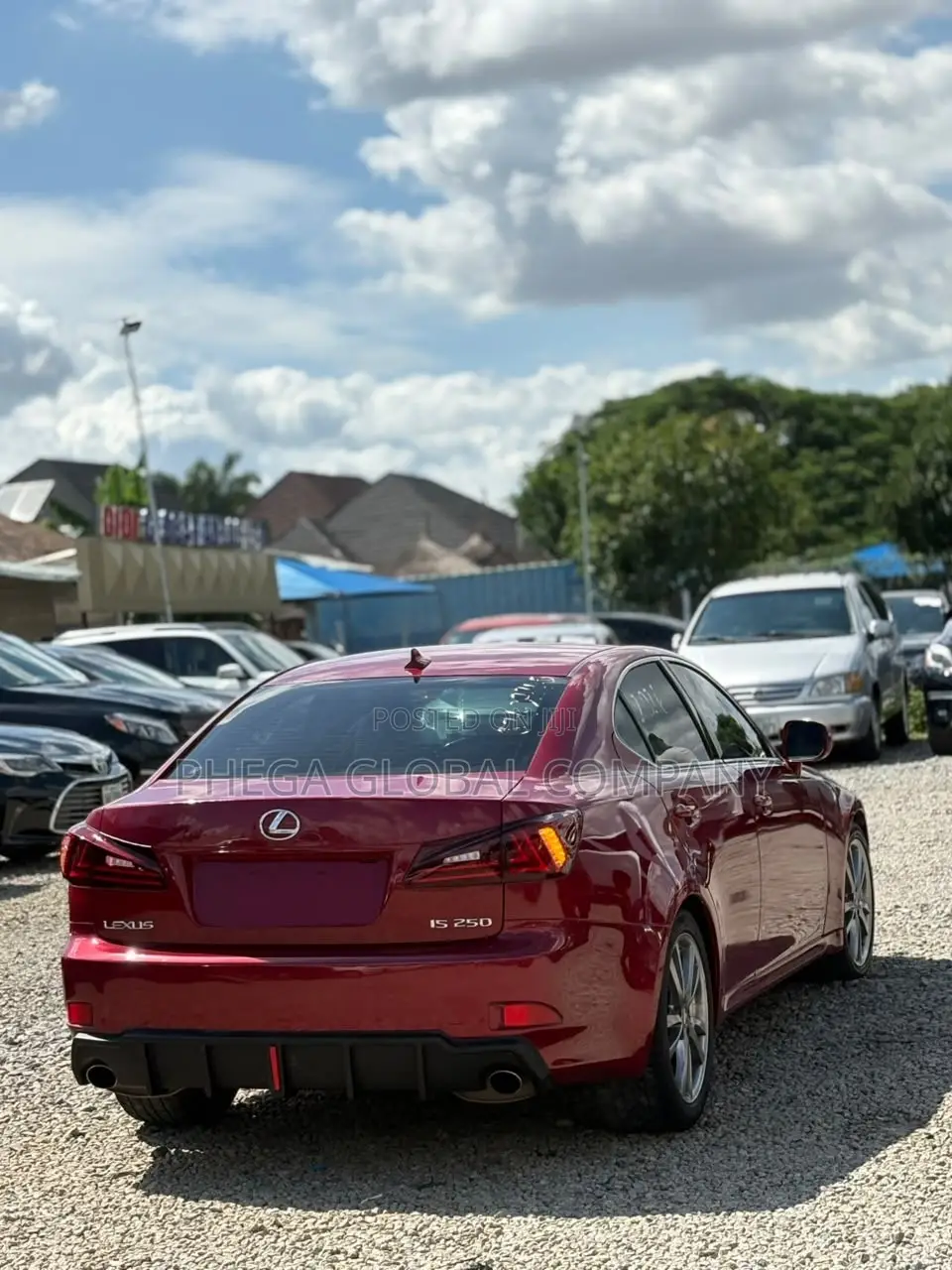 Lexus IS 250 4WD 2009 Red