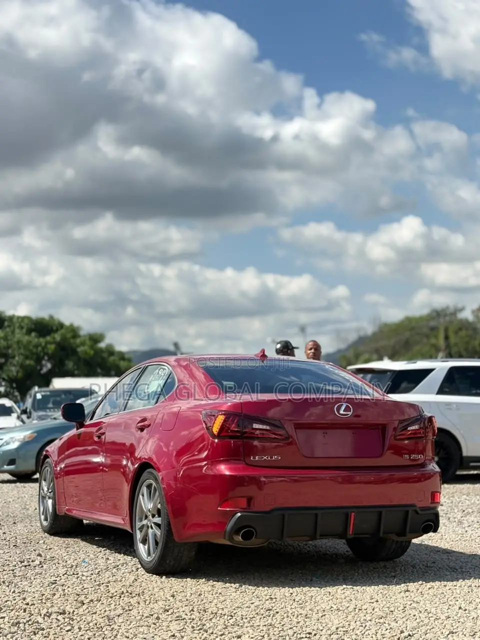Lexus IS 250 4WD 2009 Red