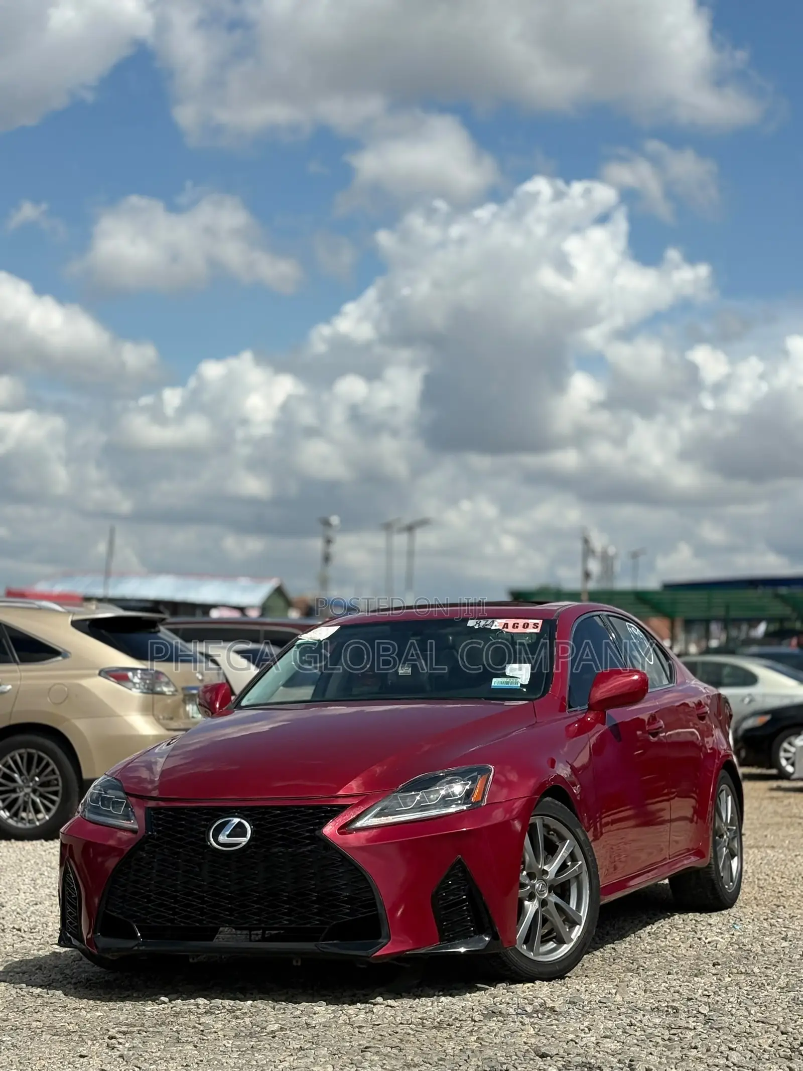 Lexus IS 250 4WD 2009 Red