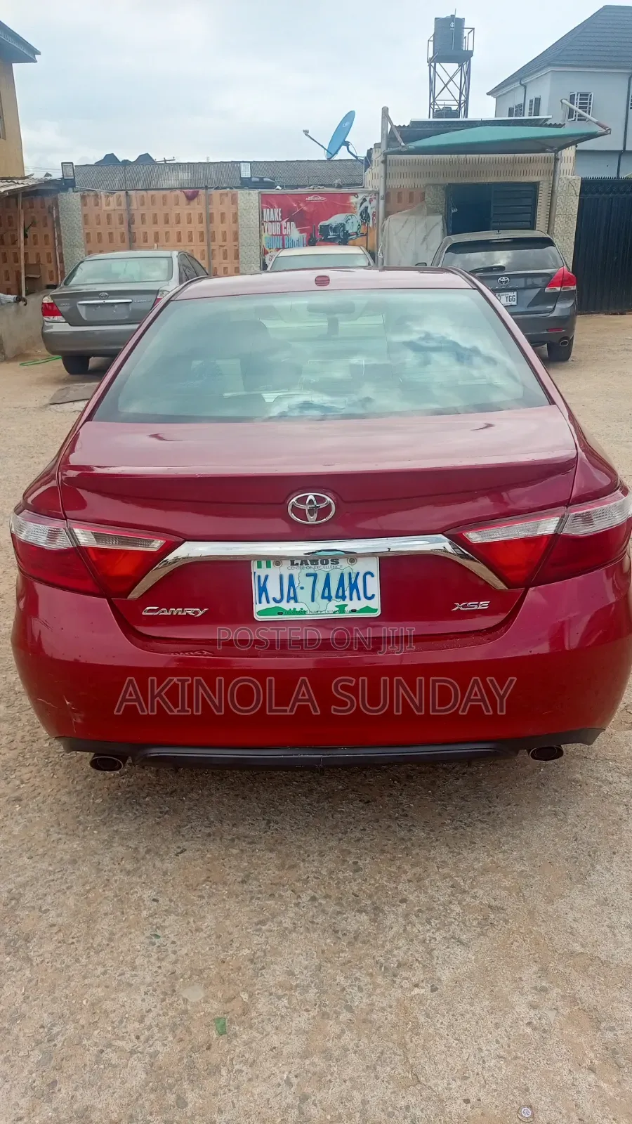 Toyota Camry 2015 Red
