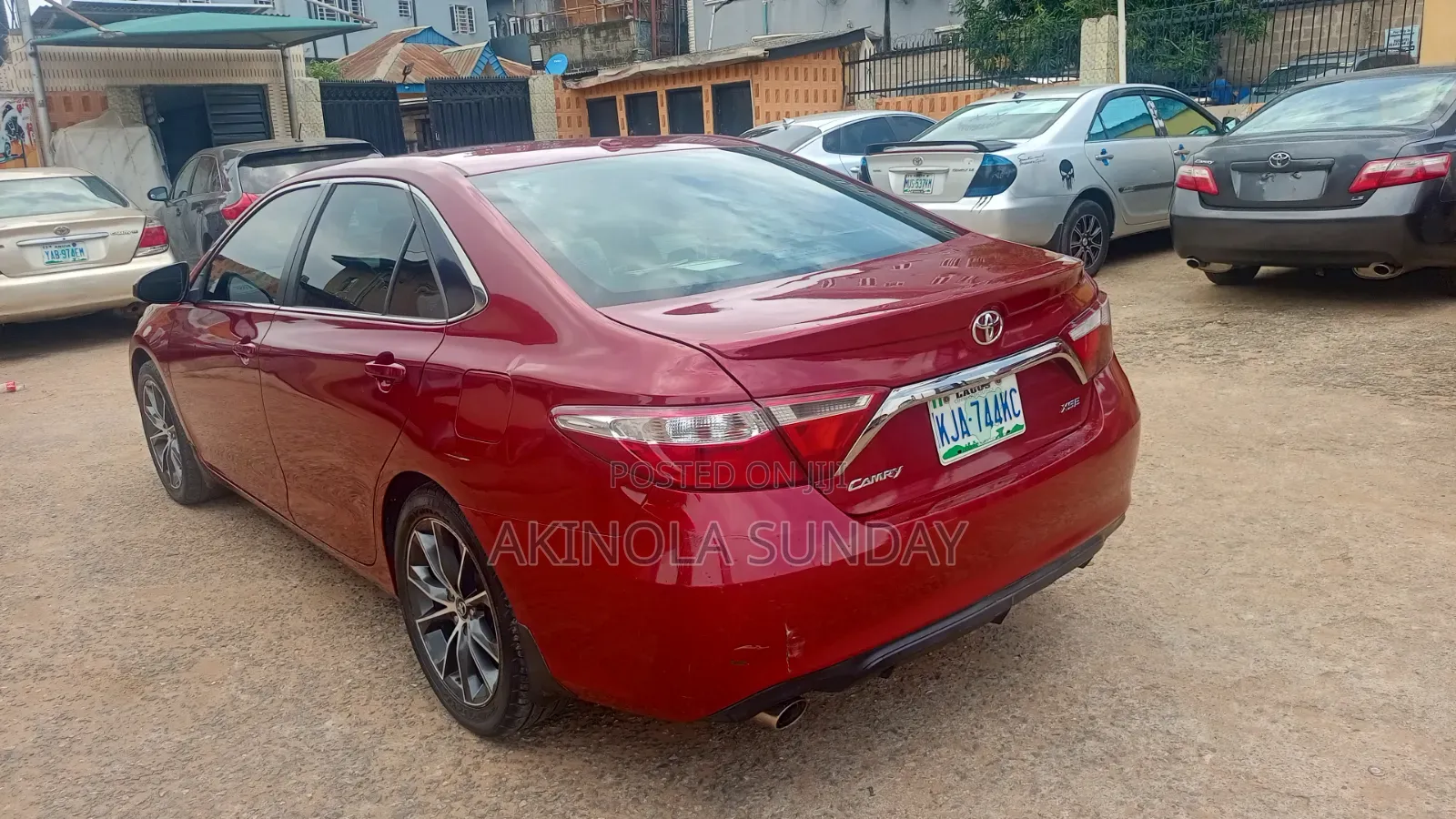 Toyota Camry 2015 Red