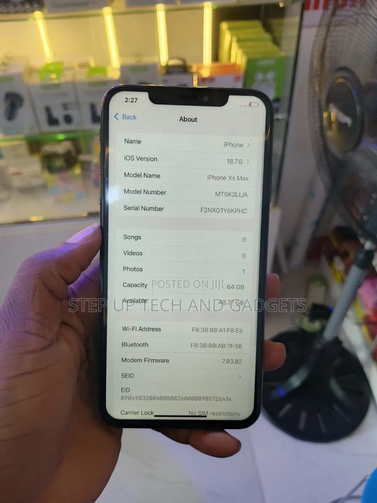 Apple iPhone XS Max 64 GB Black