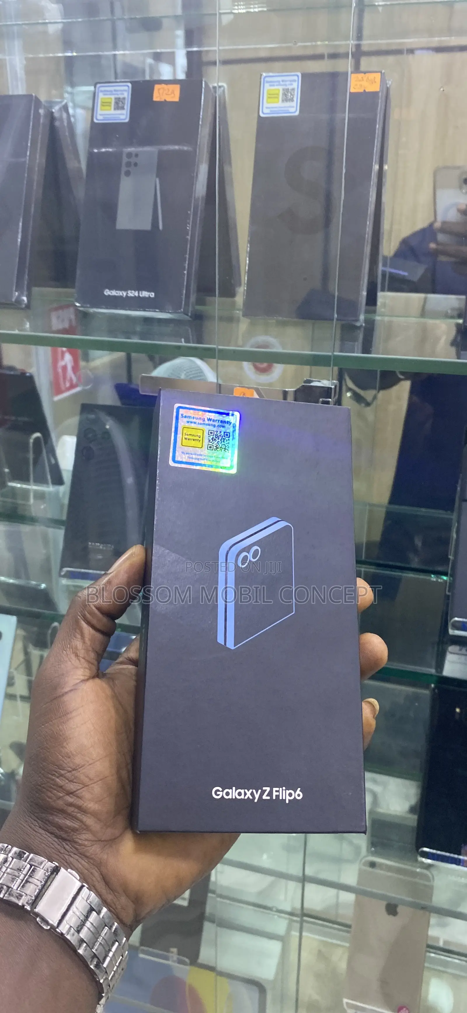 New Samsung Galaxy Z Flip6 256 GB Blue