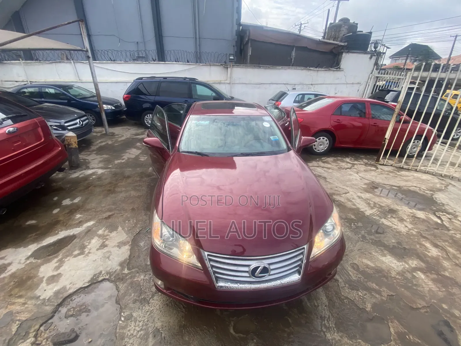 Lexus ES 350 2012 Burgundy