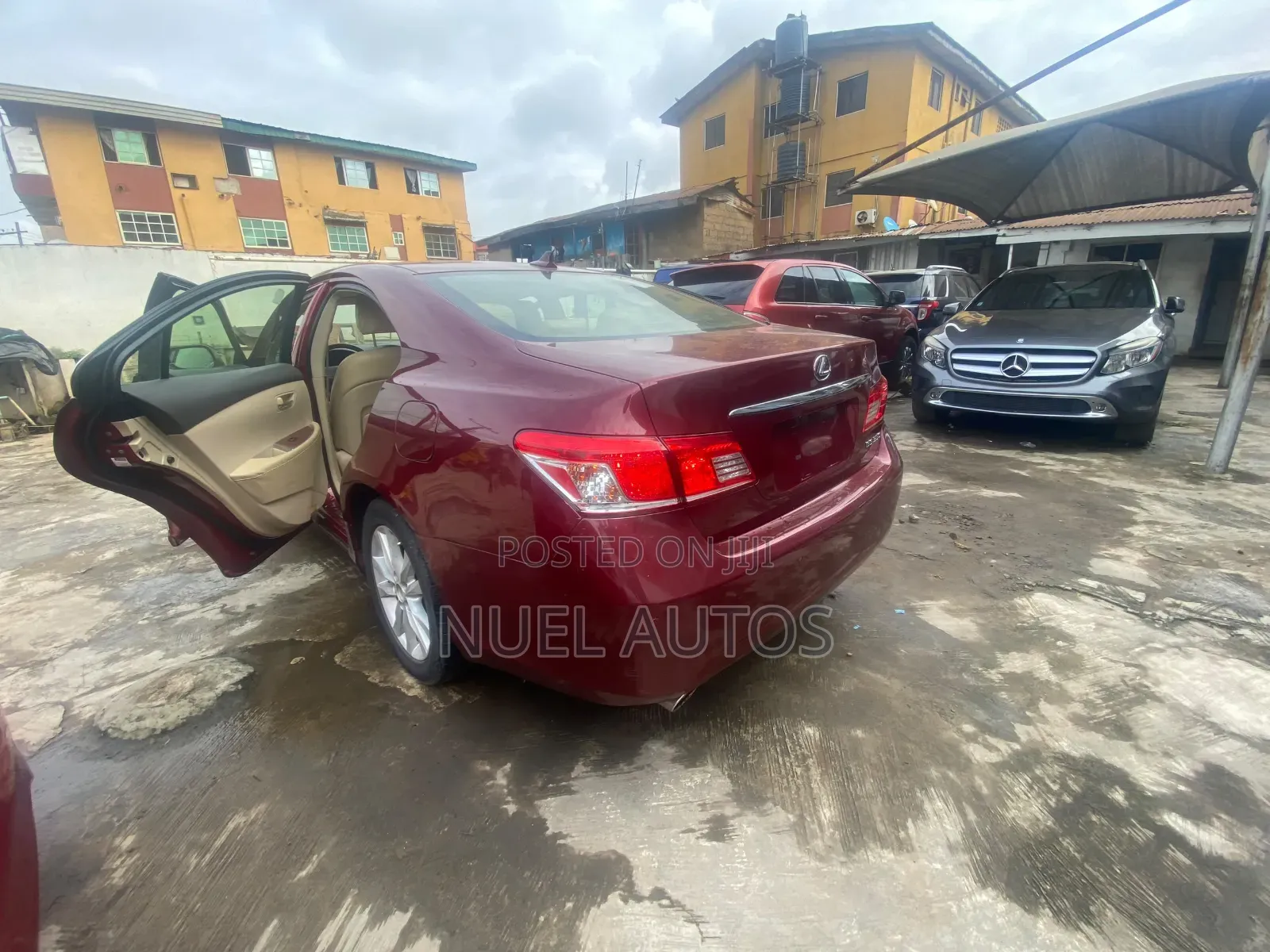 Lexus ES 350 2012 Burgundy