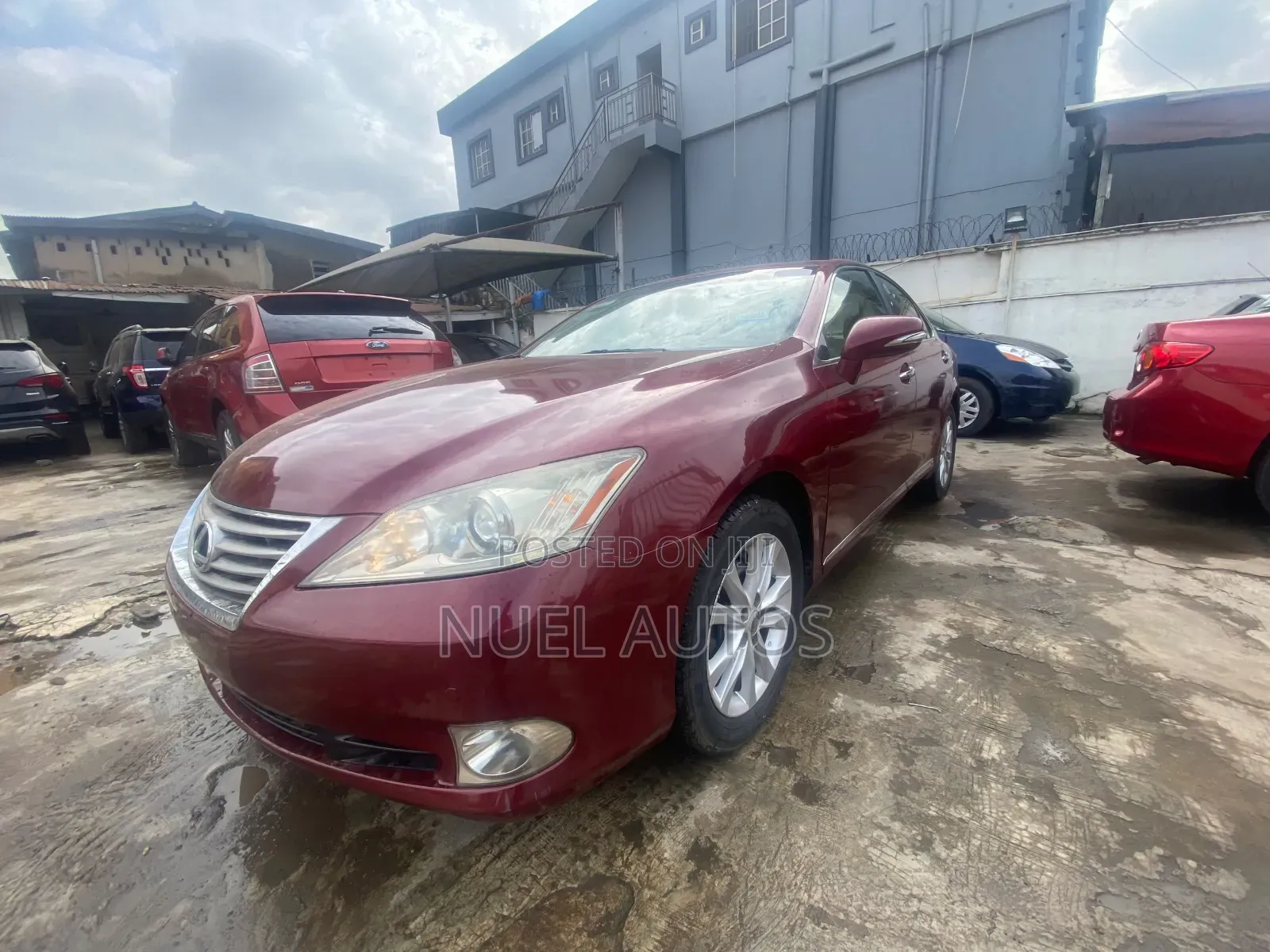 Lexus ES 350 2012 Burgundy