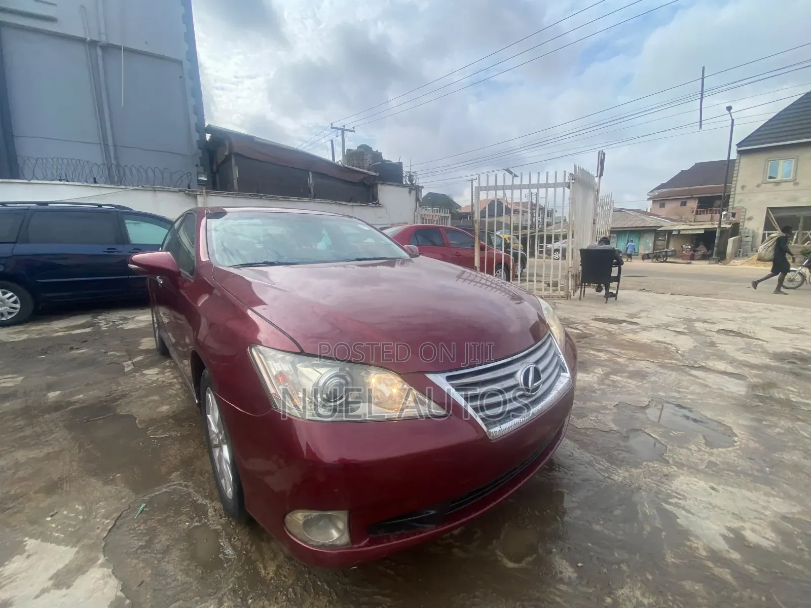 Lexus ES 350 2012 Burgundy