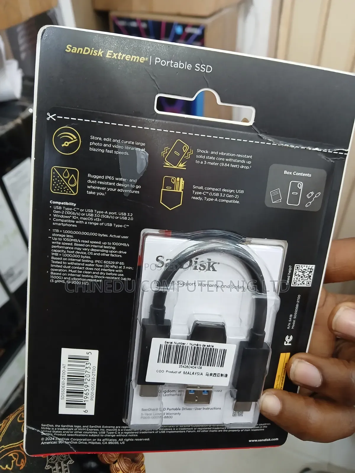 Brand New Sandisk SSD 2tb
