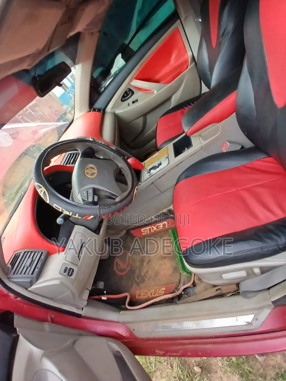 Toyota Camry 2008 Red