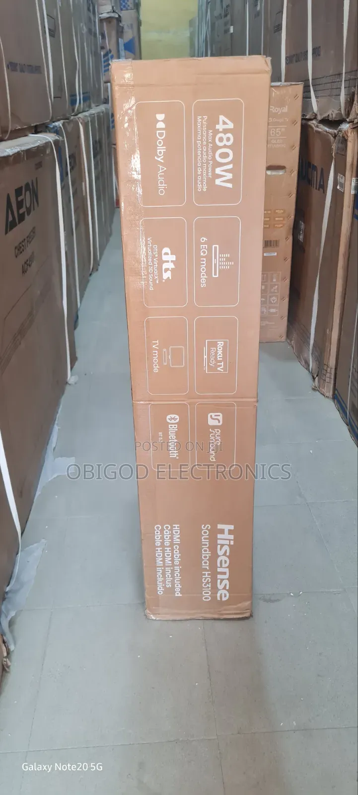 HISENSE 480 Watts Soundbar