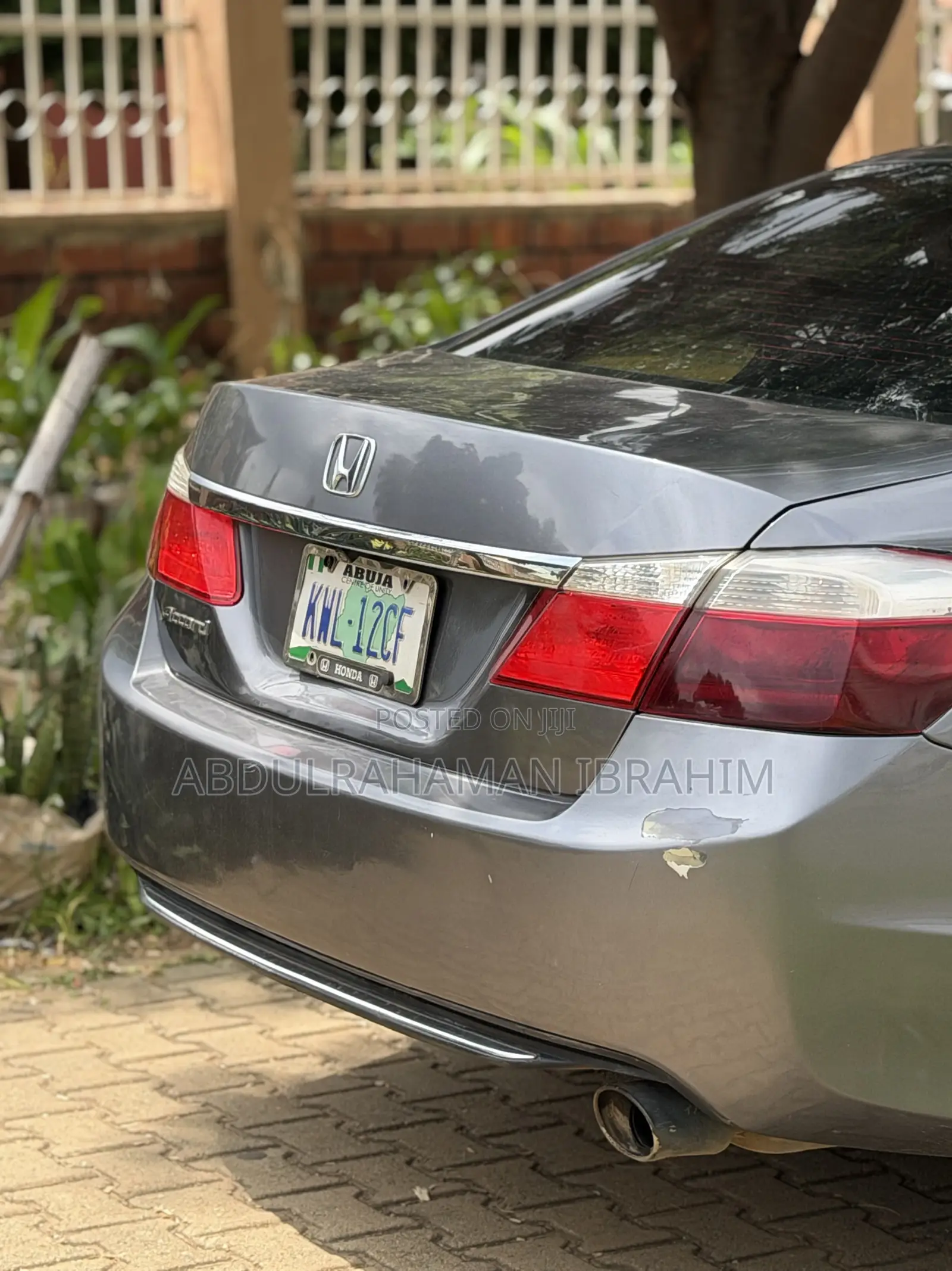 Honda Accord Sport 4dr Sedan (2.4L 4cyl CVT) 2014 Gray