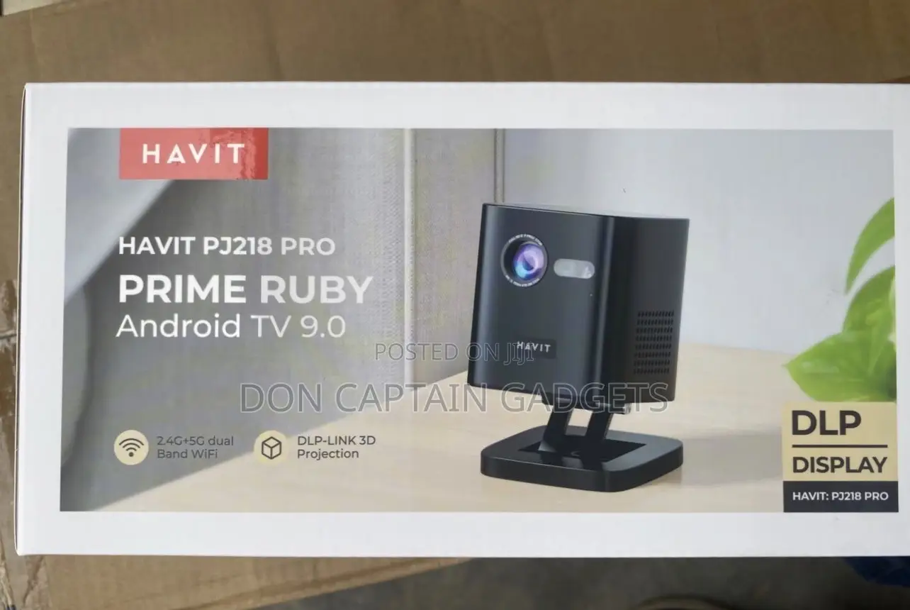 Havit Prime Ruby Projector PJ218 Pro ( Rechargeable ) 8000mah Battery