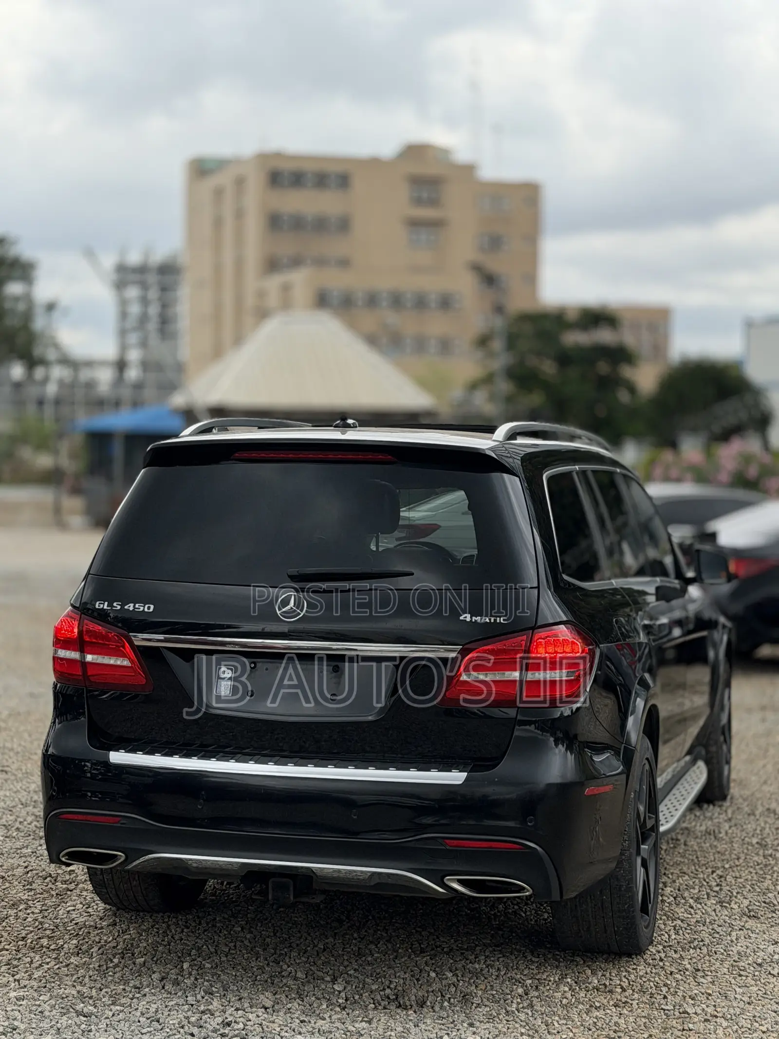 Mercedes-Benz GLS-Class GLS450 4Matic 2017 Black