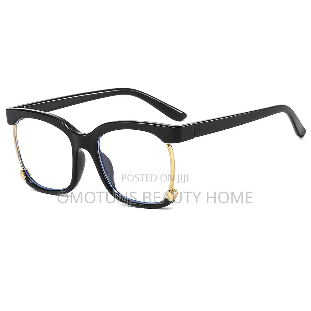 Nti Blue Lens Big Frame Glasses