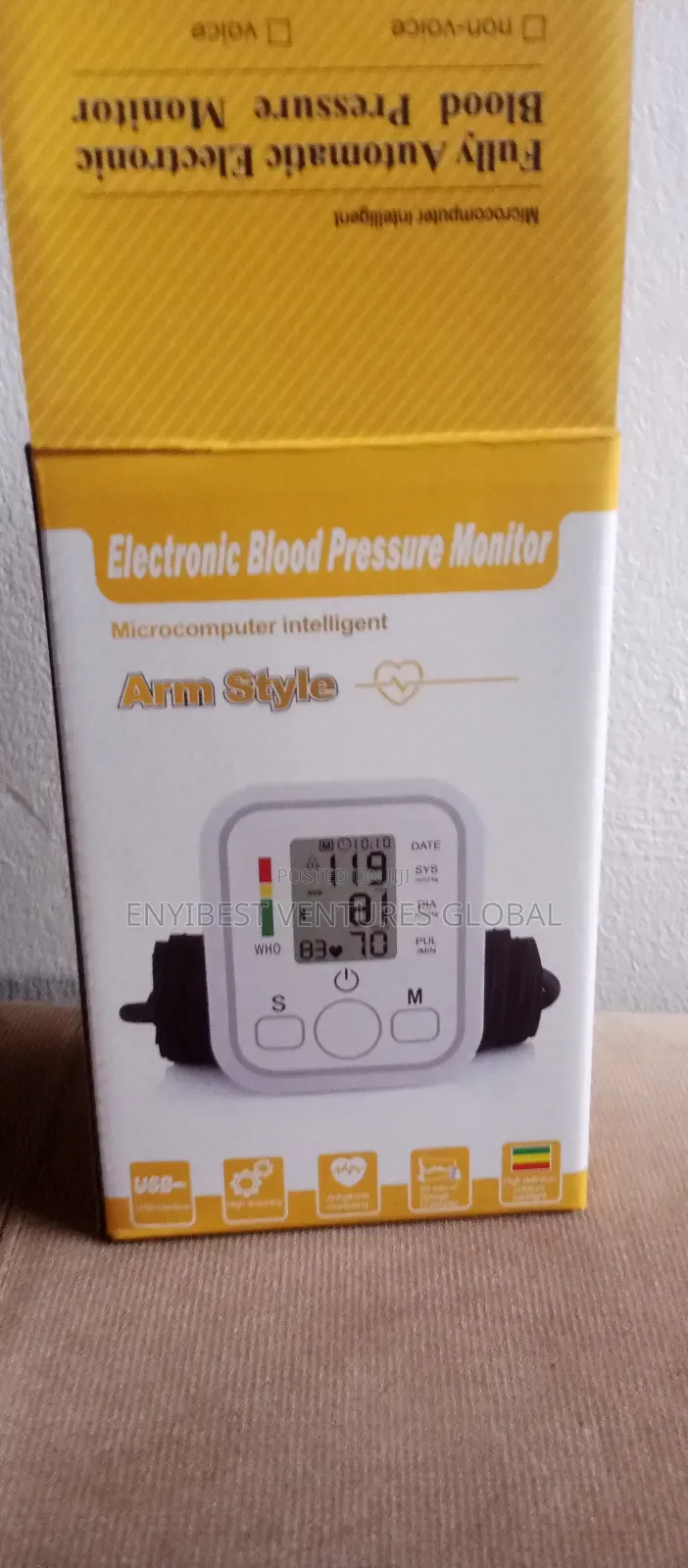 Electronic Blood Pressure Monitor – Arm Style