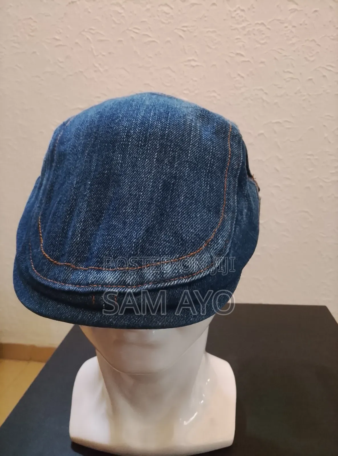 Papas Denim Cap Panama - Blue