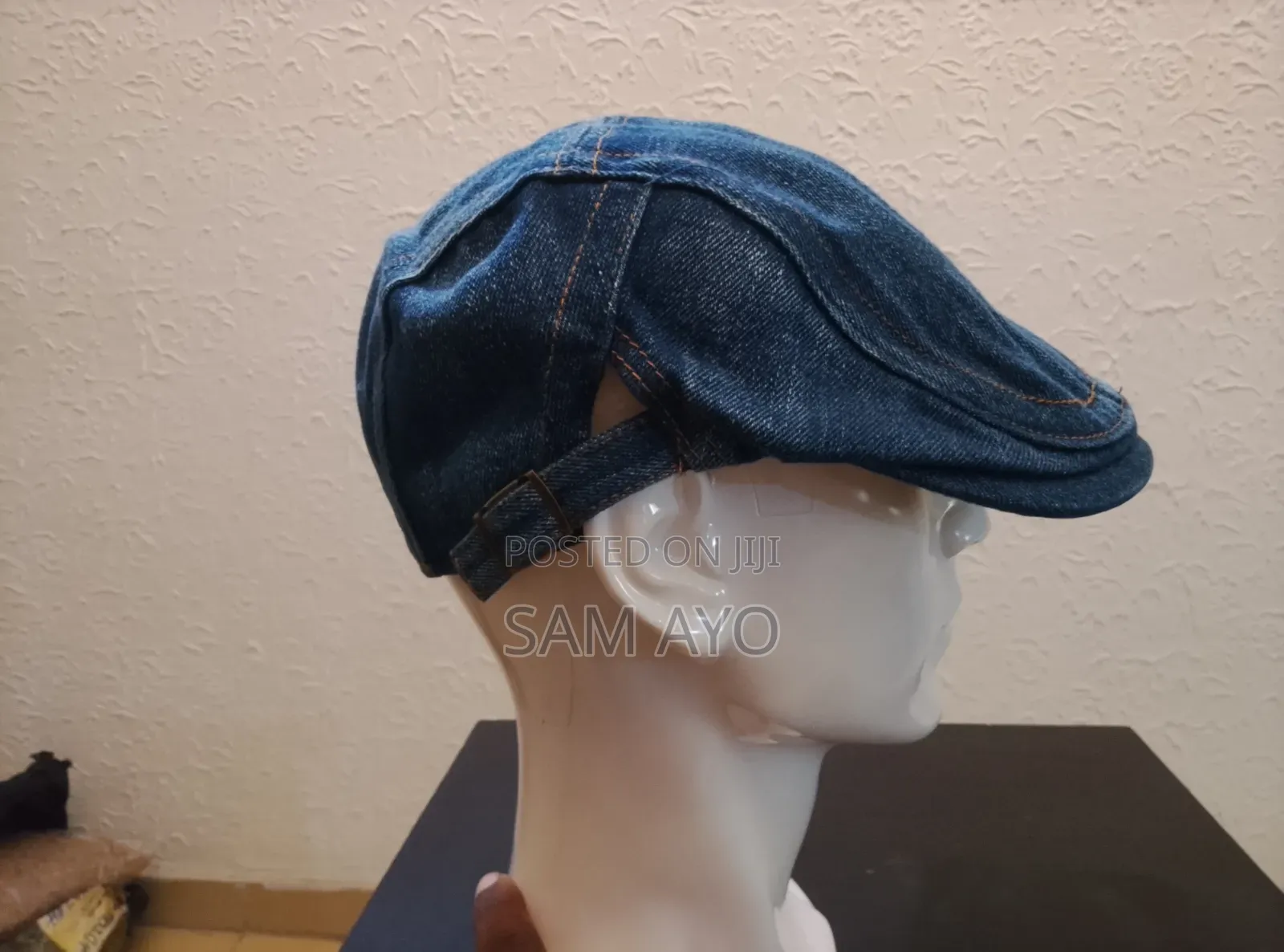 Papas Denim Cap Panama - Blue