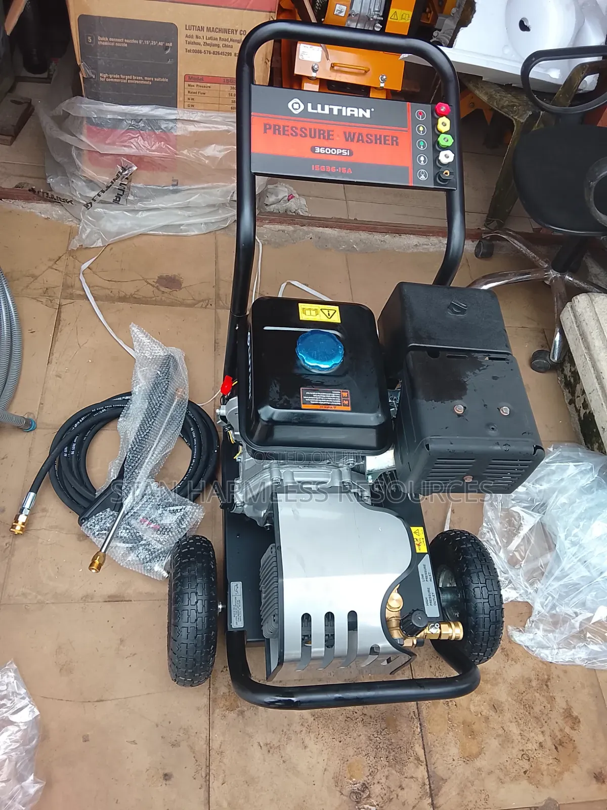 Petrol Pressure Washing Machine