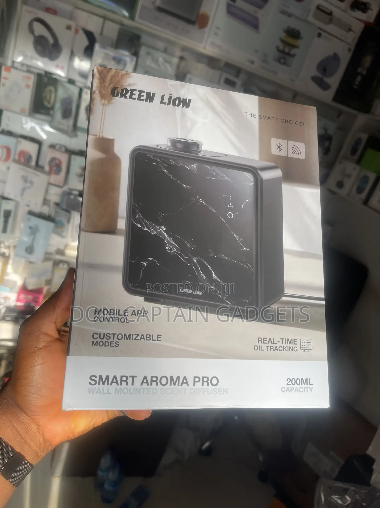 Green Lion Smart Aroma Pro Wall Mounted Scent Diffuser 200Ml Capacity