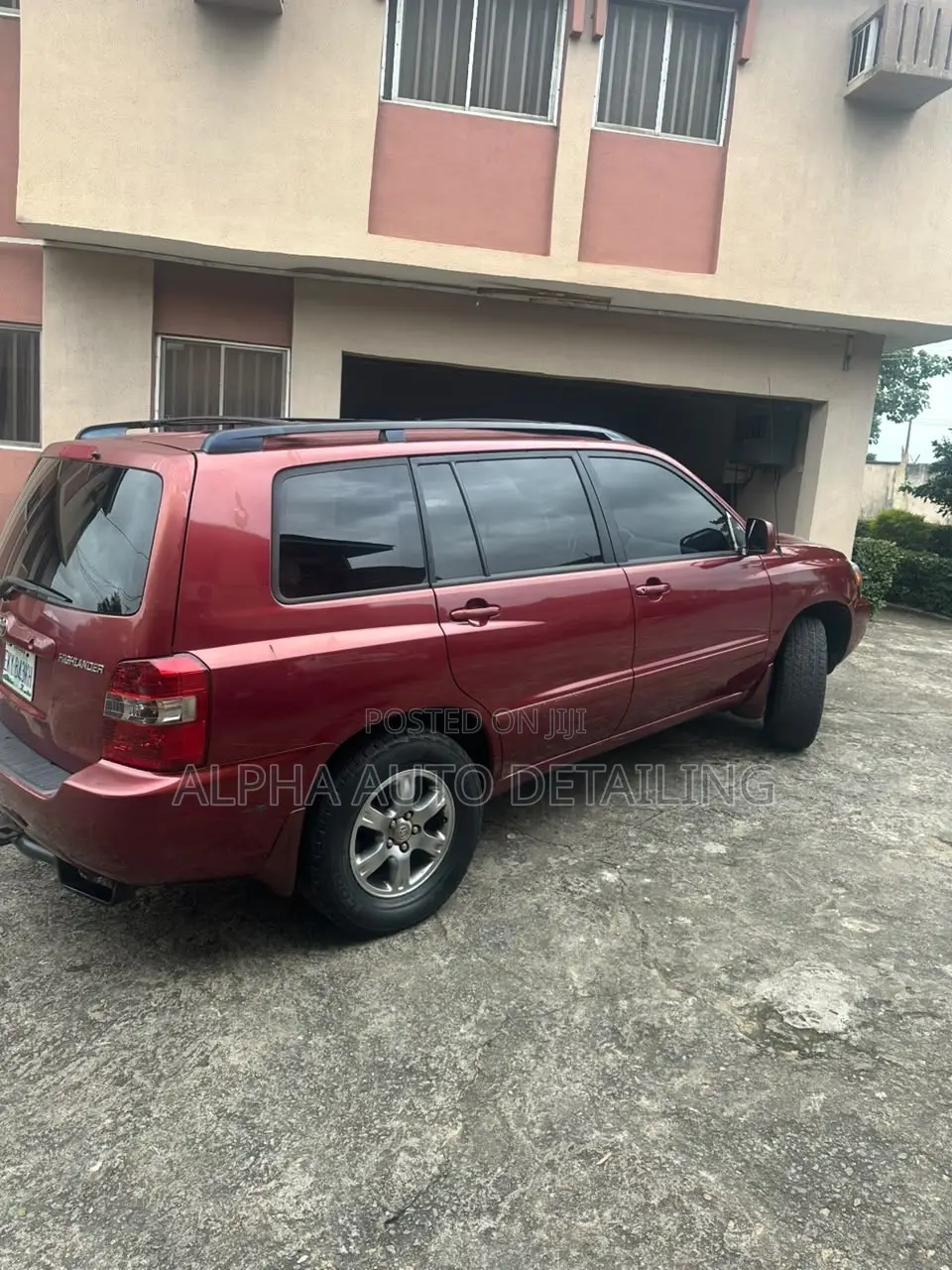 Toyota Highlander 2006 Burgundy