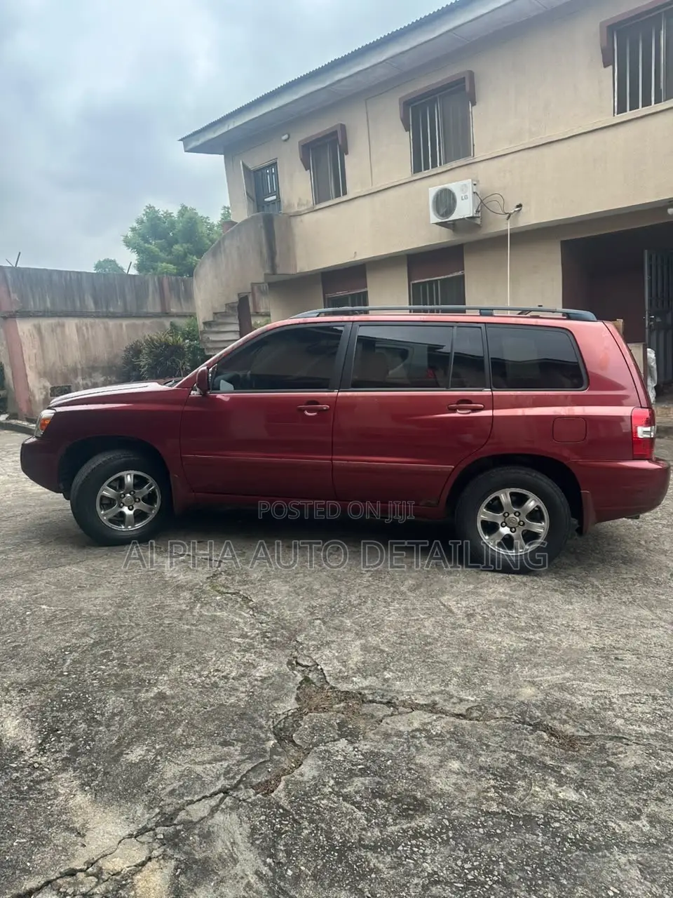 Toyota Highlander 2006 Burgundy