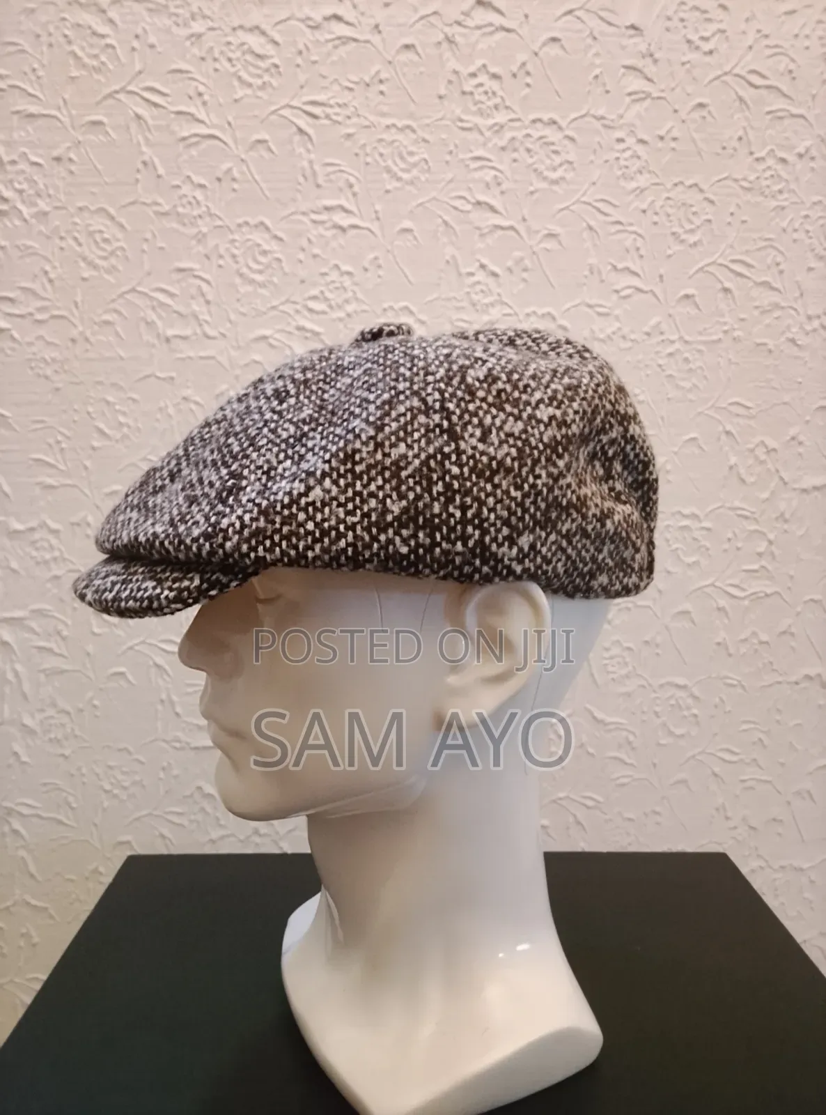 Papas Octagonal Cap Color Blocking - Brown