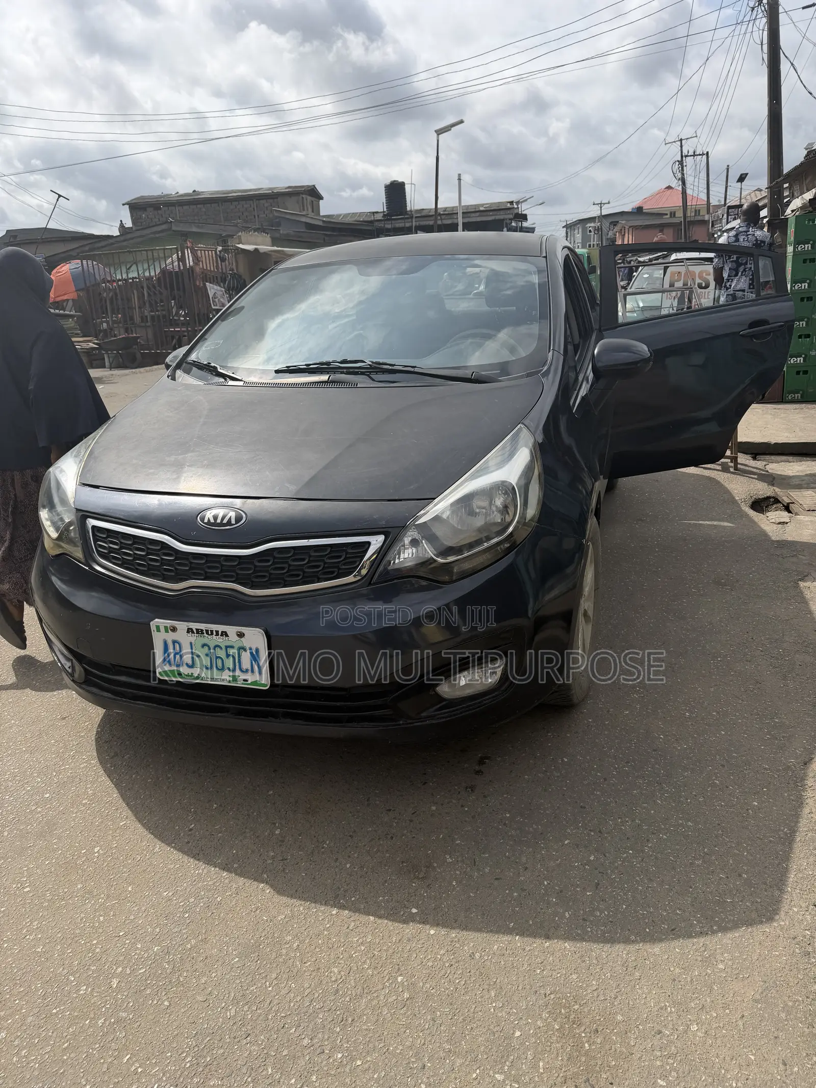Kia Rio LX 4dr Sedan (1.6L 4cyl 6M) 2015 Gray