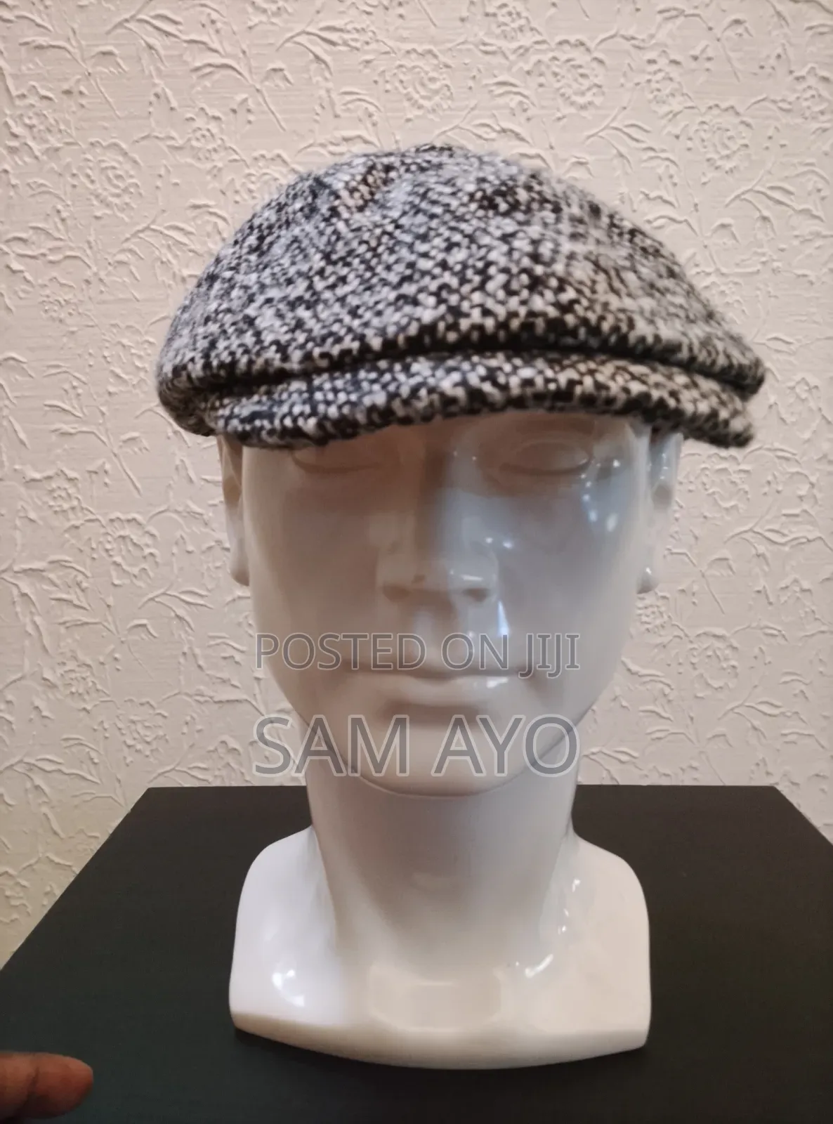 Papas Octagonal Cap Color Blocking - Black