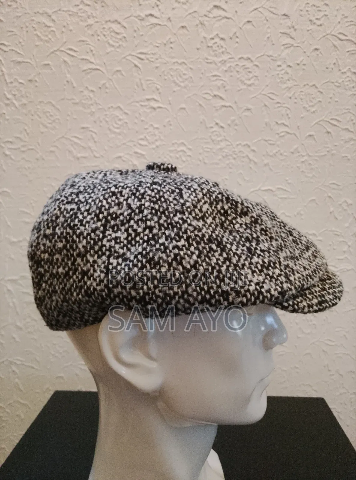 Papas Octagonal Cap Color Blocking - Black
