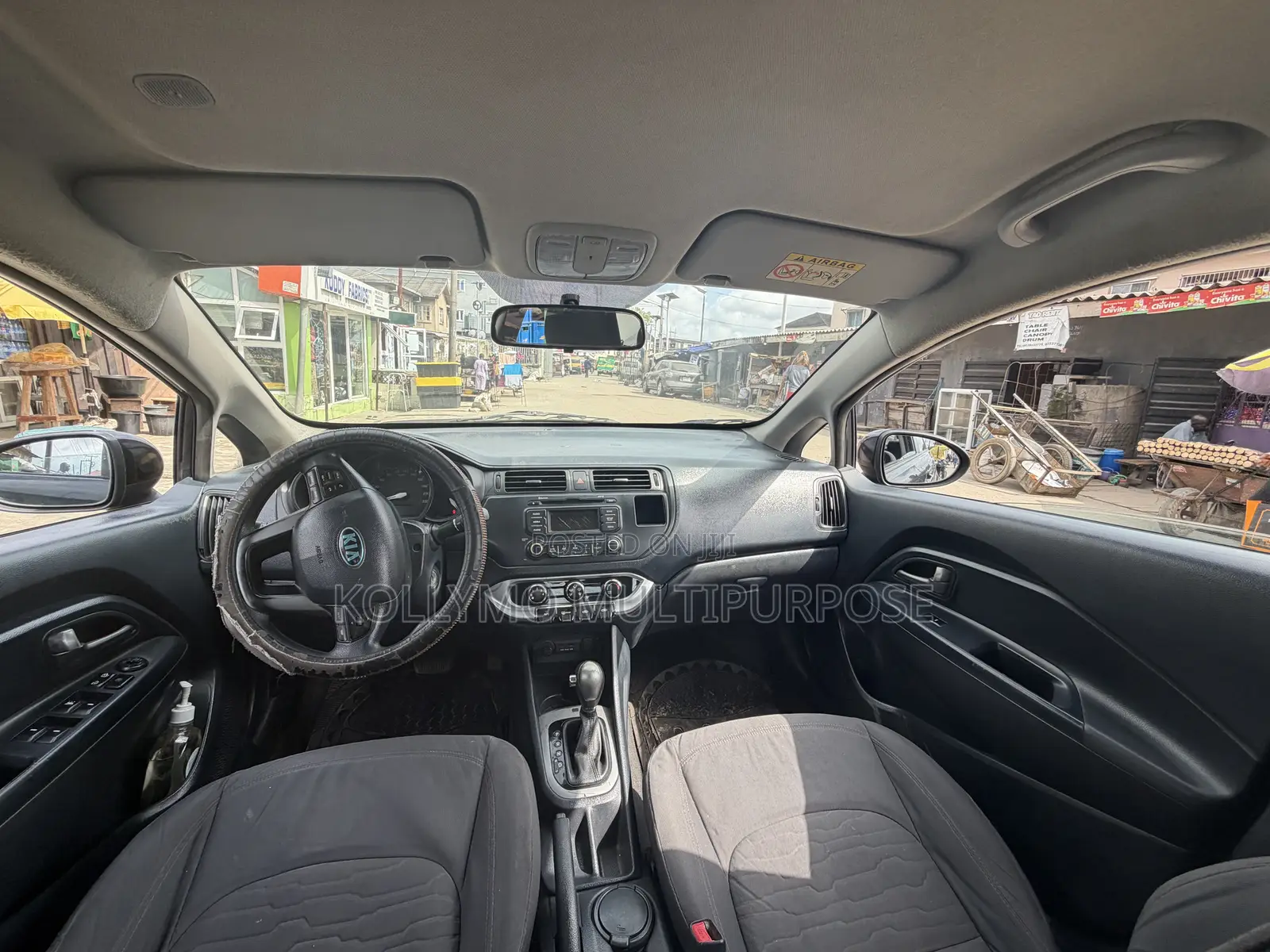 Kia Rio LX 4dr Sedan (1.6L 4cyl 6M) 2015 Gray